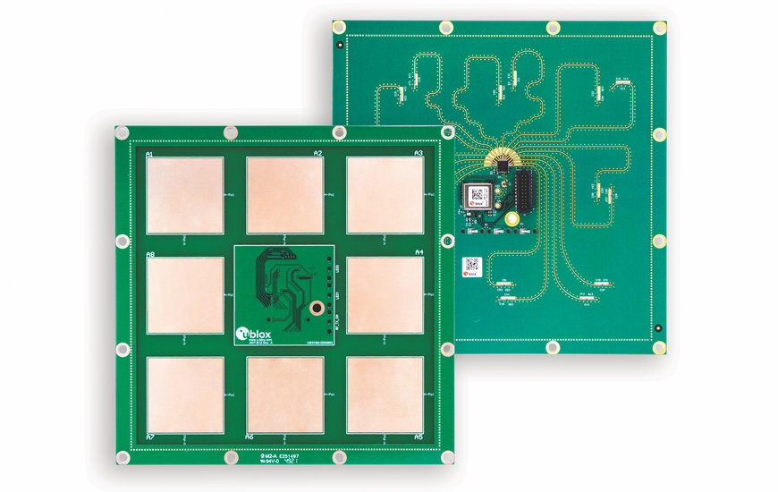 u-blox launches Bluetooth indoor positioning antenna board for commercial end-products